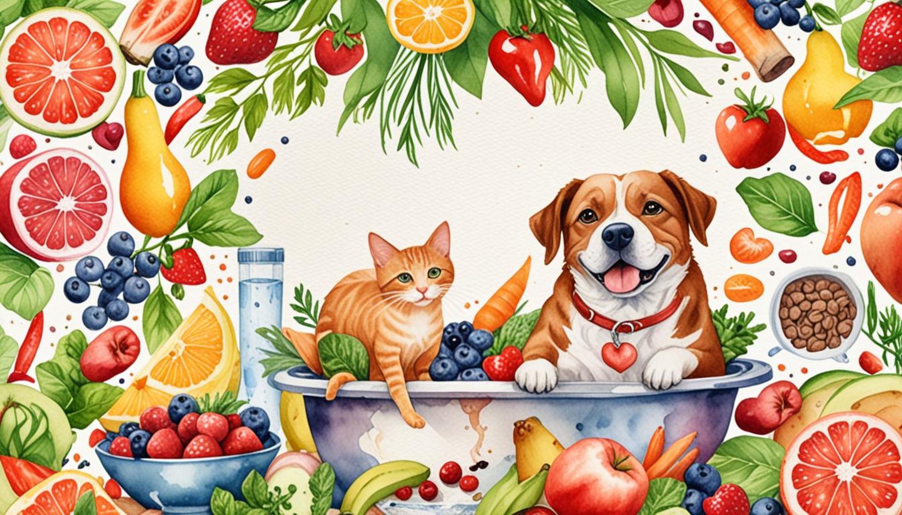 The influence of natural food on the health and longevity of pets